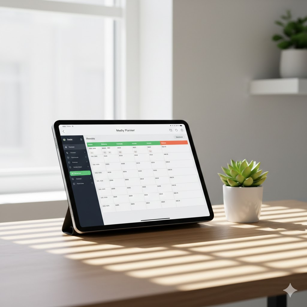 A person using a laptop with AI assistant on screen for task management Brain Science Illustration